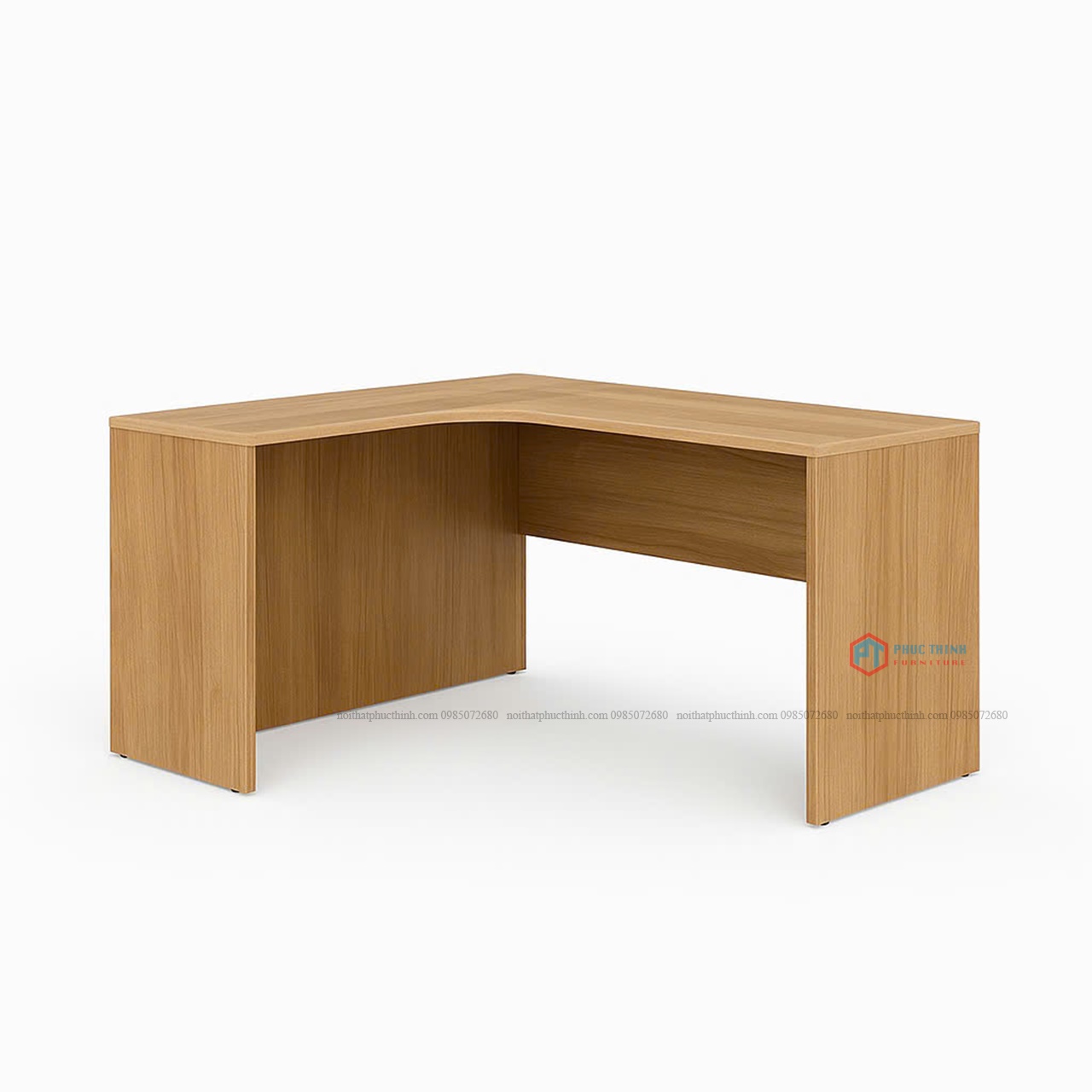 Bàn làm việc chữ L gỗ công nghiệp BLVPT17
