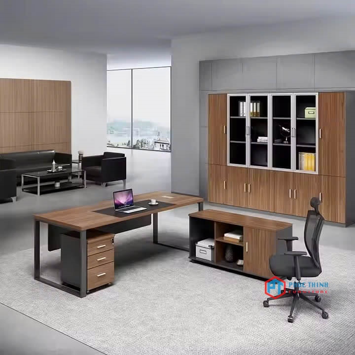 Bàn giám đốc gỗ công nghiệp BGDPT 39