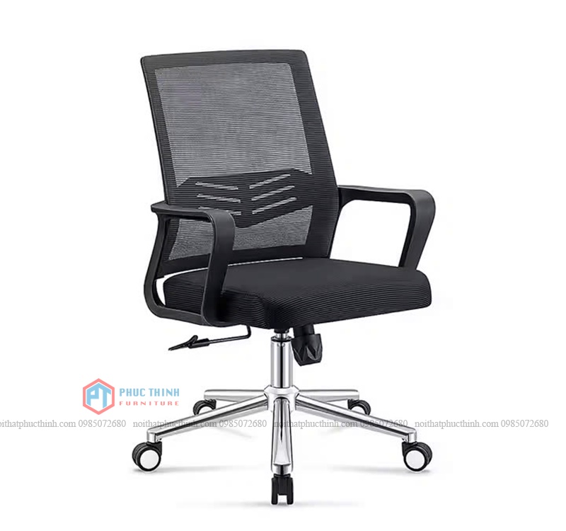 Ghế xoay lưới XPT 06 đen