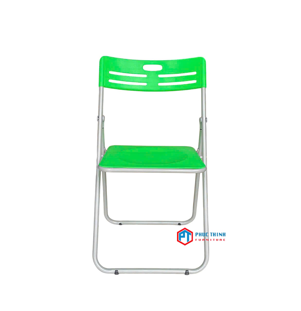 Ghế gấp nhựa G30TP xanh mạ