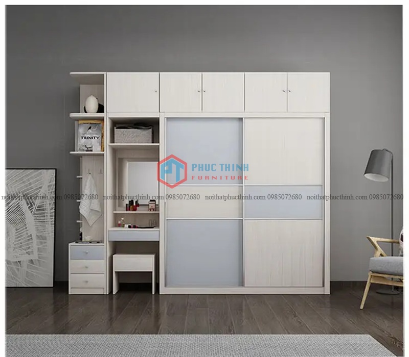 Tủ áo kết hợp bàn trang điểm TAPT 06