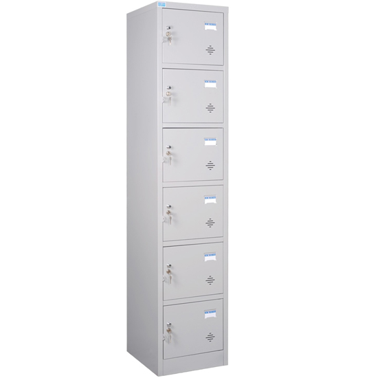 Tủ sắt locker 6 ngăn 