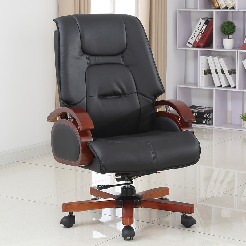 Ghế giám đốc chân gỗ GGD02