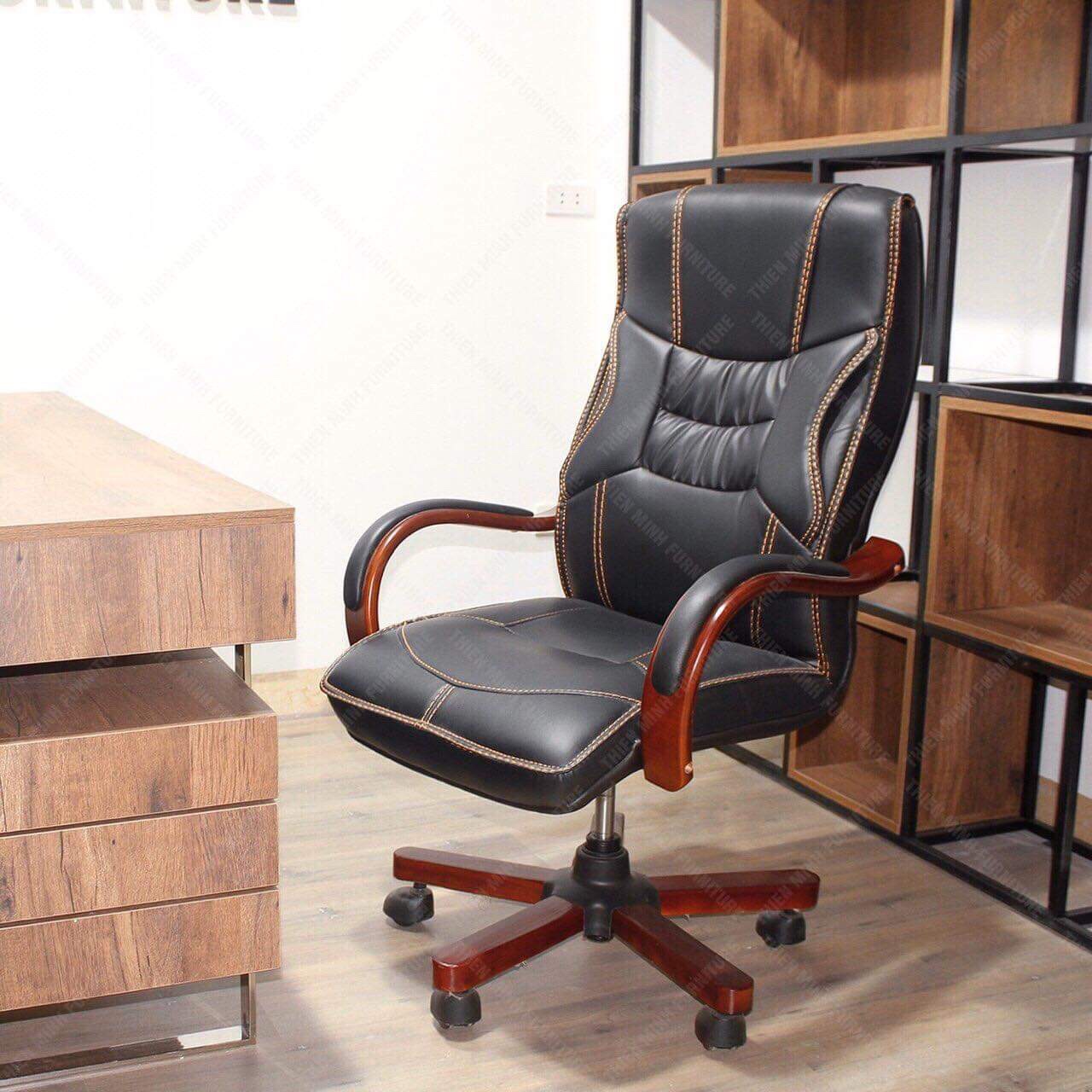 Ghế xoay da trưởng phòng GTP02