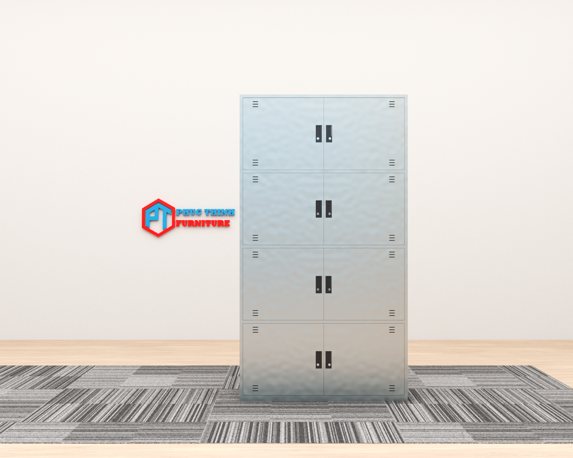 Tủ sắt văn phòng 8 ngăn